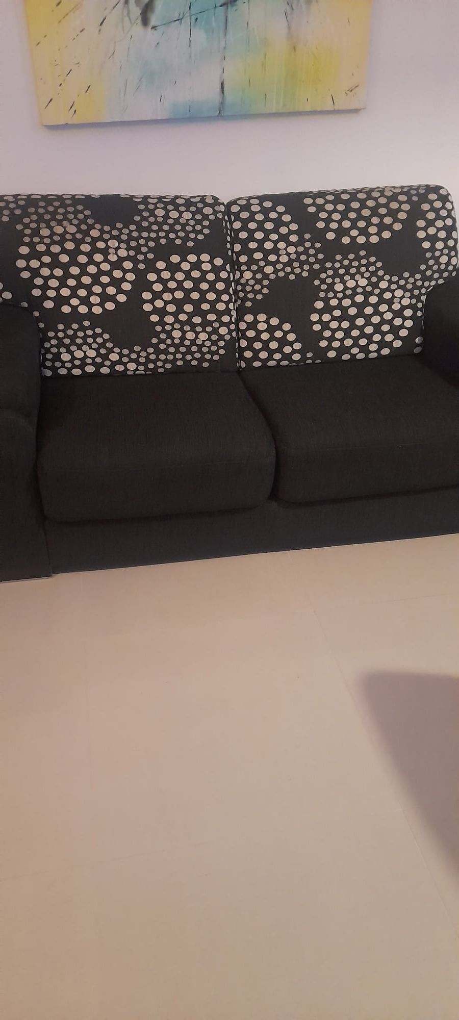 Sofá/ Armchair preto