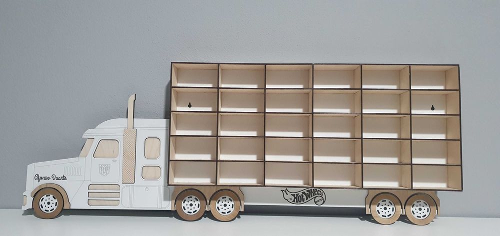 Suporte para carrinhos personalizado