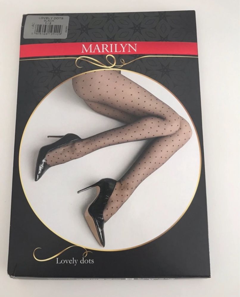 Nowe rajstopy damskie Marilyn - S, M Black