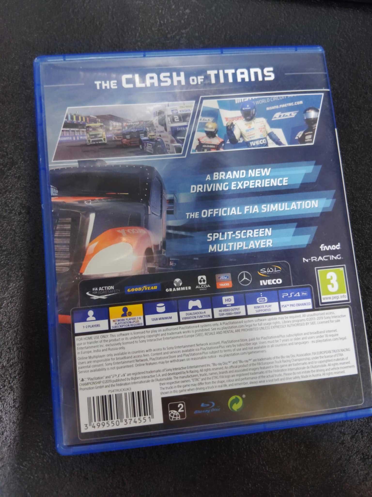 FIA European Truck Racing Championship PS4 Polskie napisy są w grze