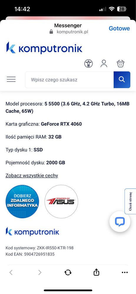 Zestaw gamingowy