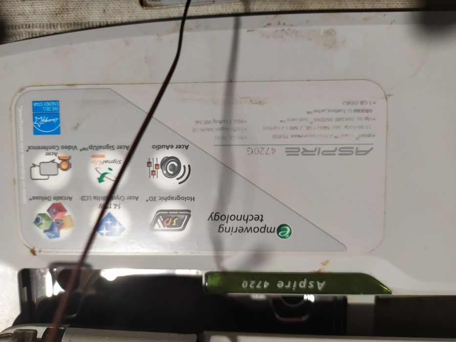 Aser aspire 4720G