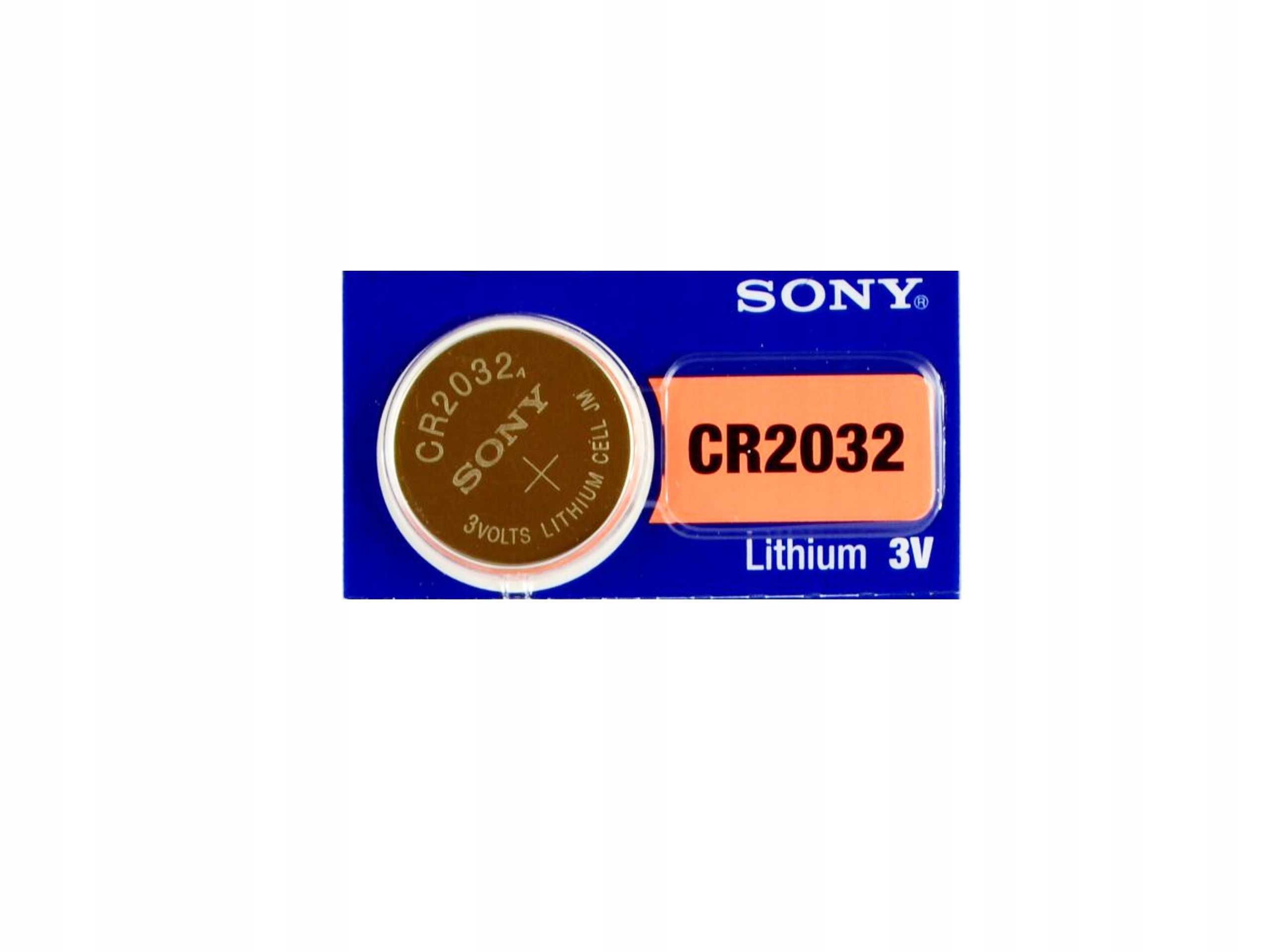10 X BATERIE BATERIA litowe litowa guzikowe guzikowa SONY CR2032 3V