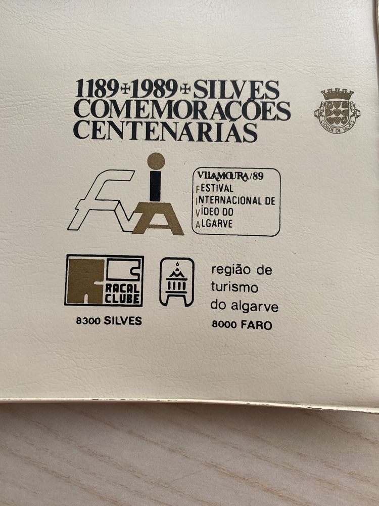 Pasta arquivadora Comemorações Centenárias de Silves