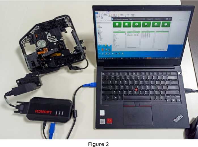 Launch X-431 ECU TCU Programmer Programação Centralinas/Caixas (NOVO)