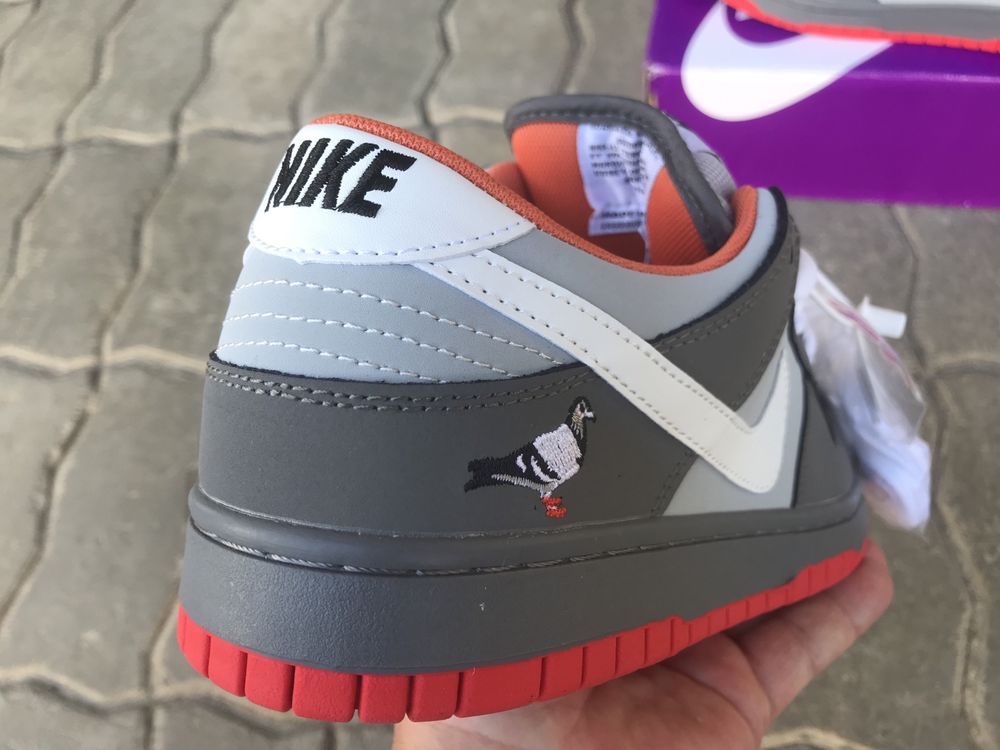 Nike Dunk Low Staple NY Grey Pigeon SB  Данк Лоу Голубь