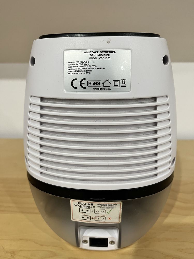 osuszacz powietrza dehumidifier model CSQ1301