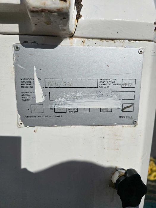 Divisora Manual de Massa – M.M. SPF Modelo REB/S30