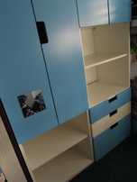 IKEA STUVA-Szafa i Półki Szuflady i Oświetlenie