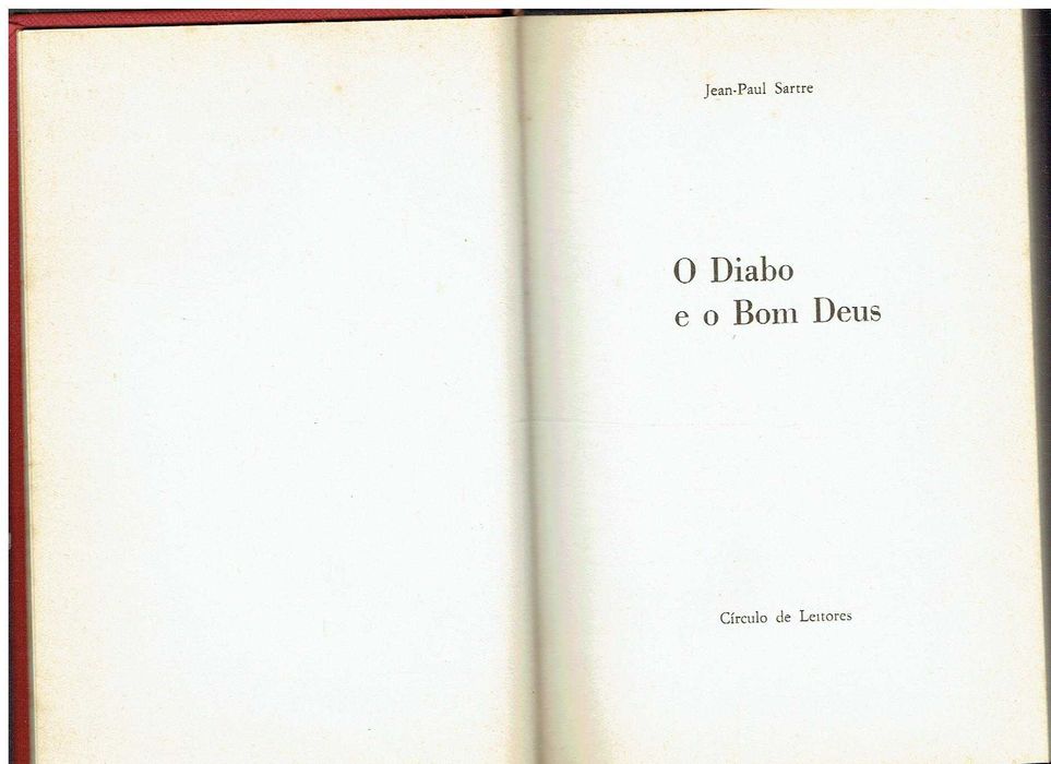 2935 - Livros de Jean Paul Sartre