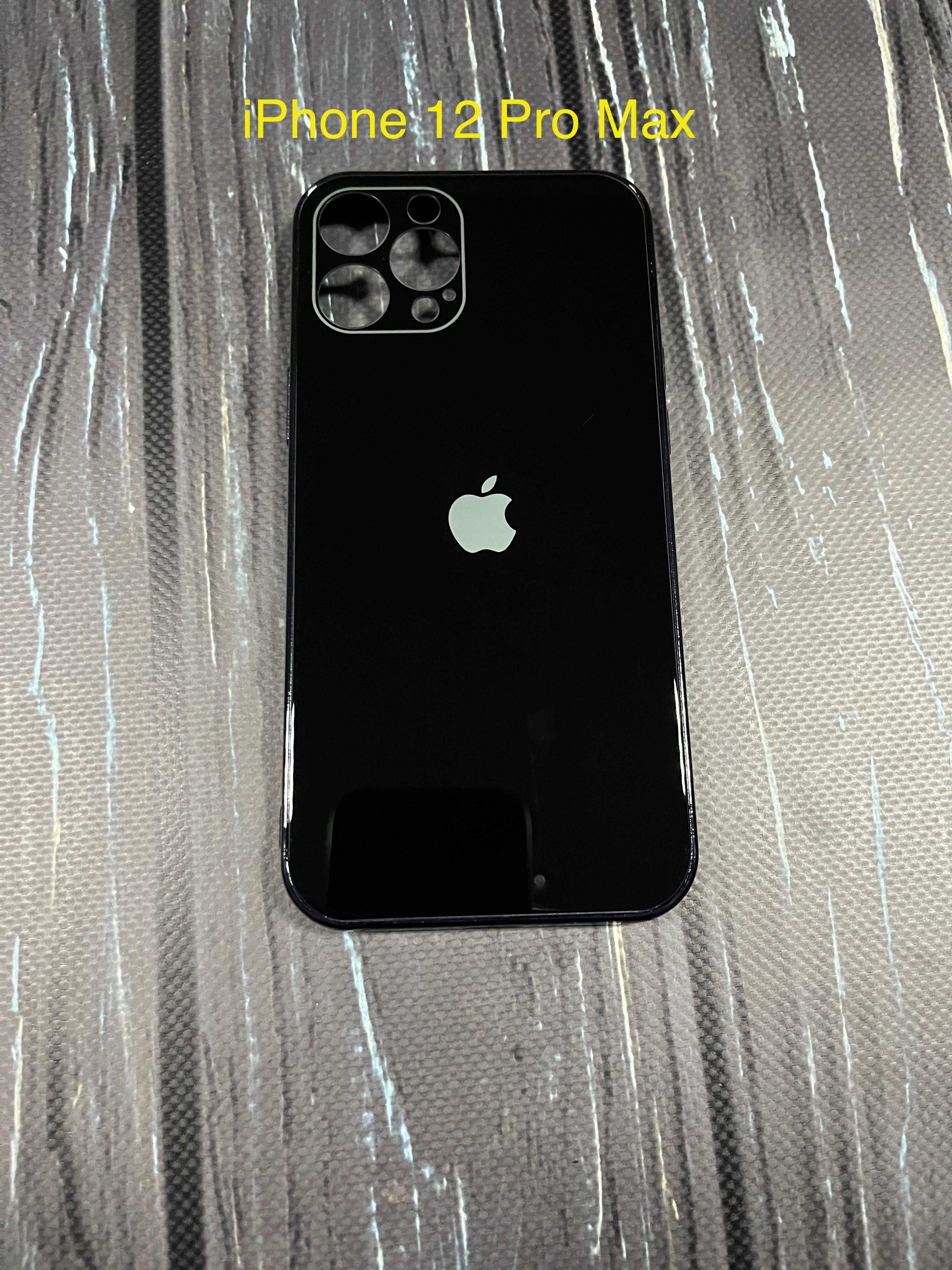 Чохол Скляний iPhone 12 Pro Max Glass Case айфон Чехол стеклянный