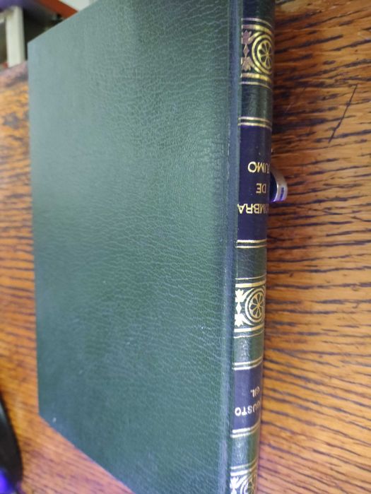 Livro Sombra de Fumo de Augusto Gil capa dura