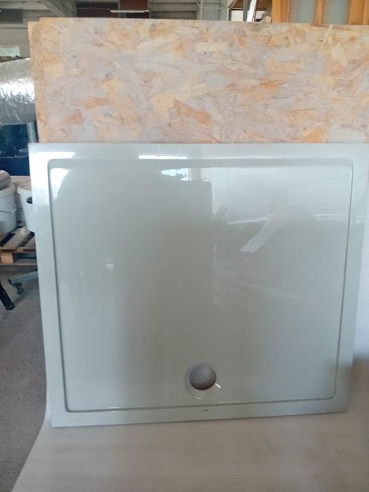 BRODZIK Roca AERON 100X90 szary cement