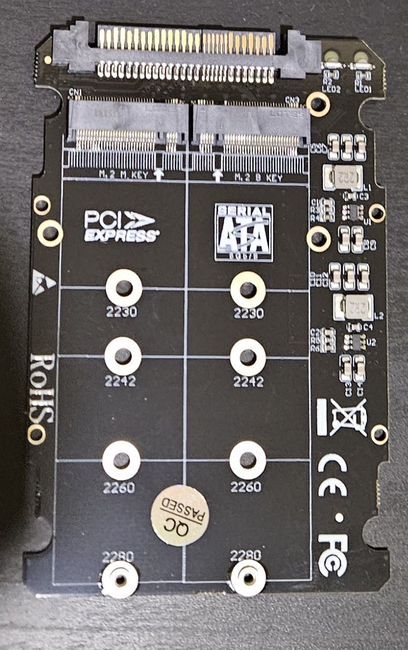 Adaptador M2 (NVMe) para PCI-e