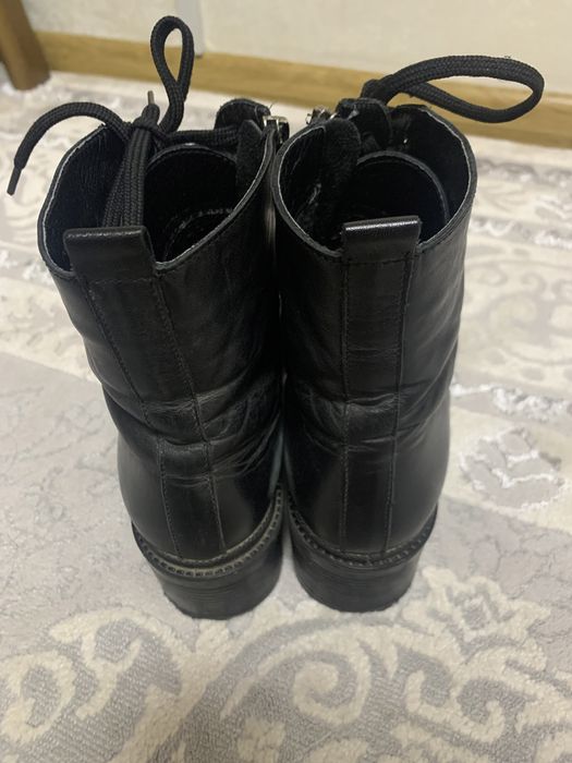 Шкіряні черевики на байці 39 р. ( 25,5 см)