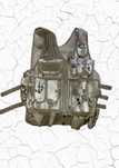 Тактичний жилет Yakeda vt-1063 мультикам пиксель multicam