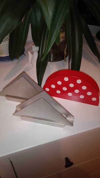 serwetnik srebrny PRL