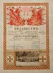 Świadectwo Szkoła Podoficerskia