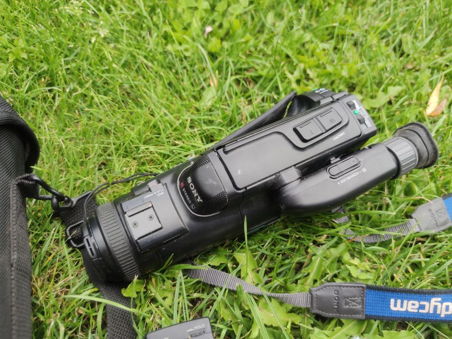 Sony ccd-fx500e video8 hi-fi torba pilot pasek zestaw retro analog vhs