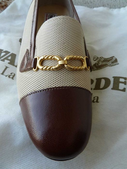 Sapatos italianos novos Vallerverde 37