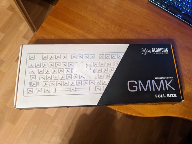Glorious Custom Gaming Keyboard - GMMK 100% Percent Full Size Barebone