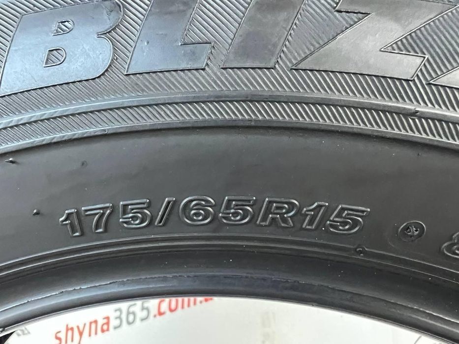175/65 r15 bridgestone blizzak vrx 6mm шини бу зима
