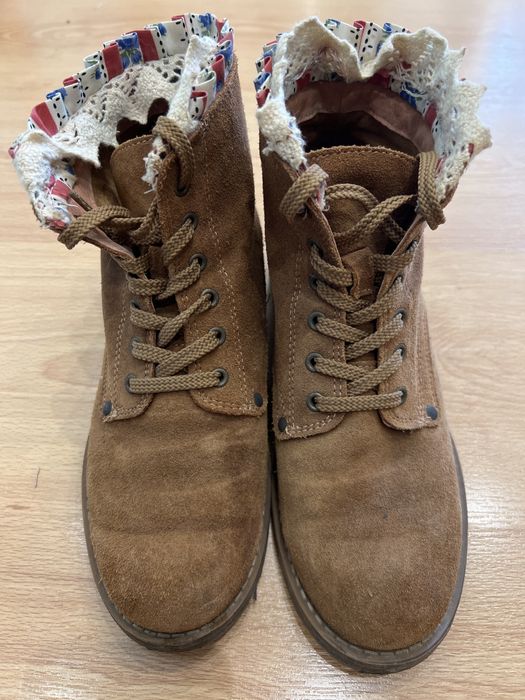 Botas camurça 39