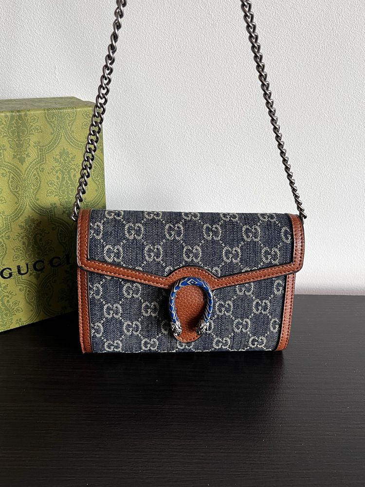 Gucci GG Dionysus Torebka portfel pudelko zestaw