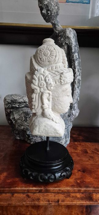 Rzeźba Bogini Płodności Dewi Sri Bali Buddha hinduizm medytacja unikat