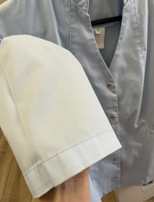 Медицинский костюм женский Элизабет лазурный