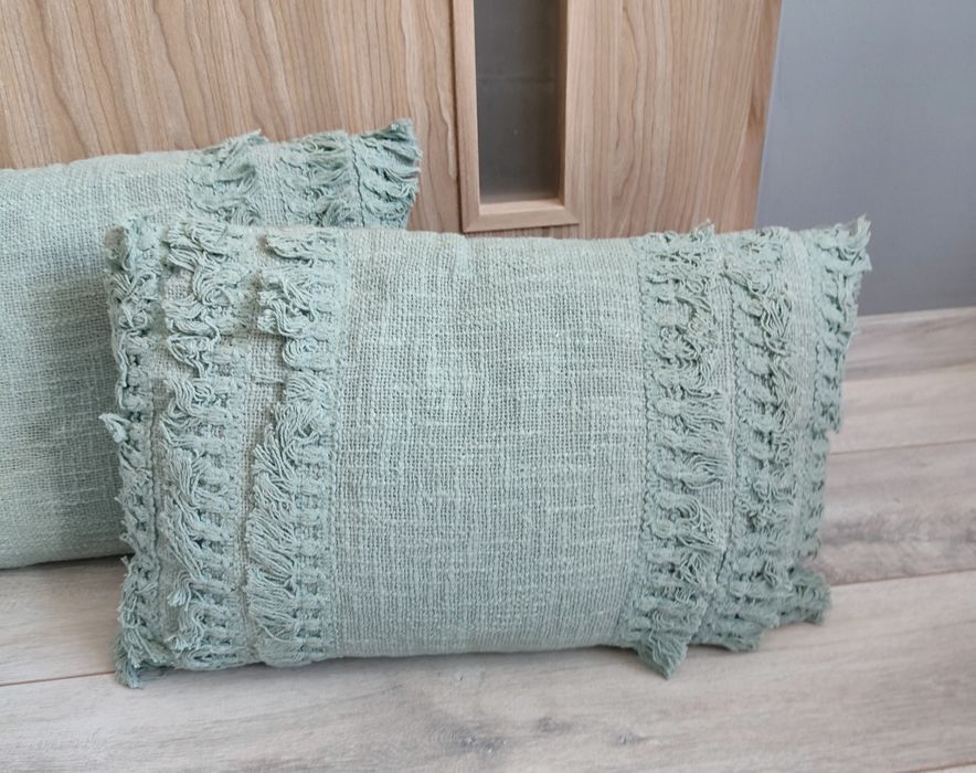 Dwie poduszki miętowe