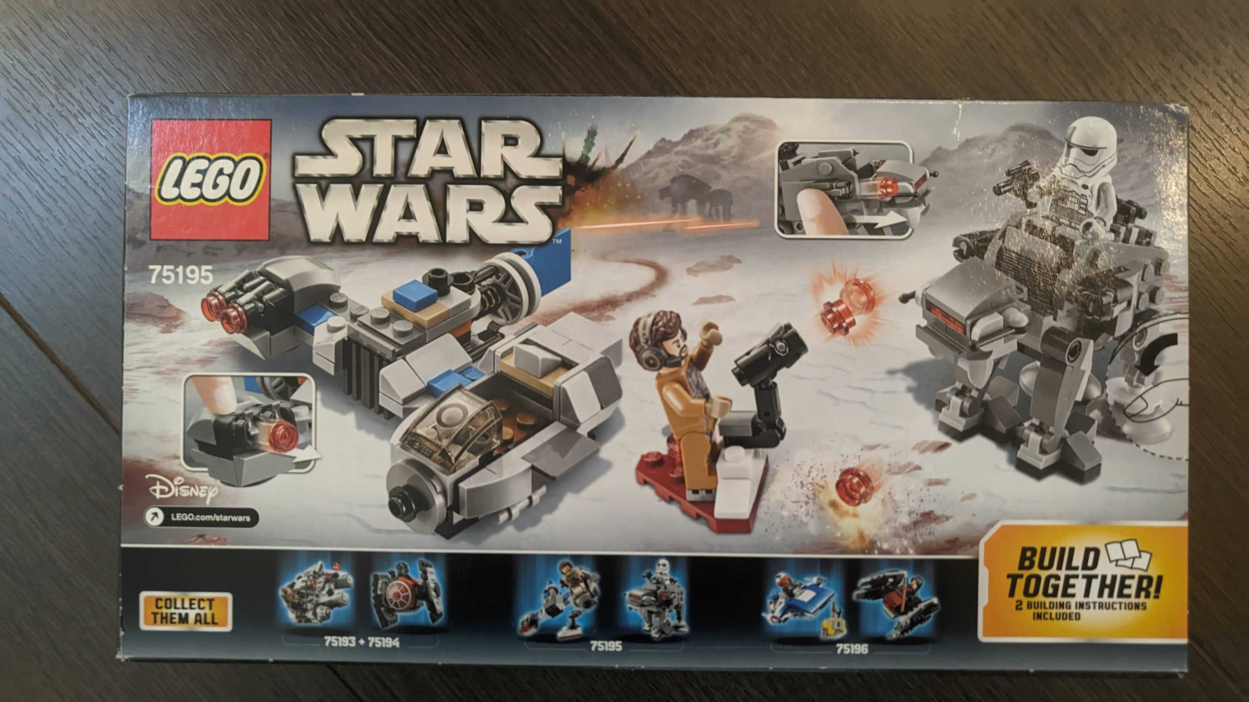 Lego Ski Speeder™ vs. First Order Walker™ Microfighters #75195 - NOVO
