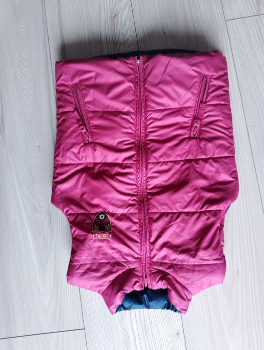 Puchowa kamizelka dla chłopca Ralph Lauren 110 - 116 dwustronna