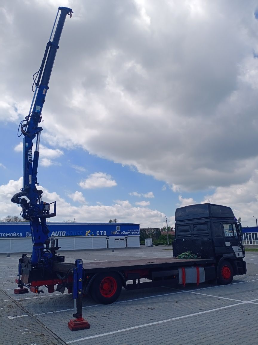 Продам Мана 10т с краном манипулятором Атлас 125