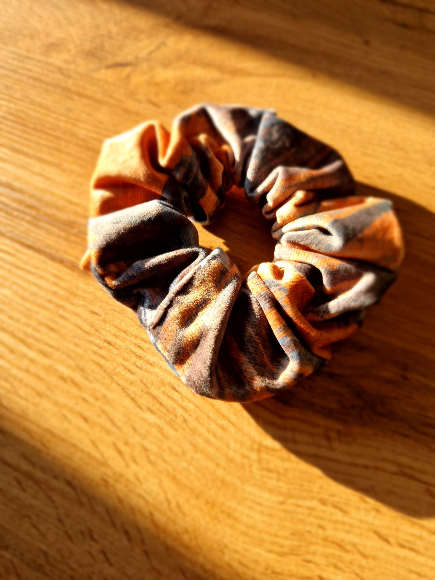 welurowa scrunchie do włosów gumka do włosów handmade prezent