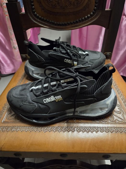 Saparilhas desportivas Cavalli class pretas