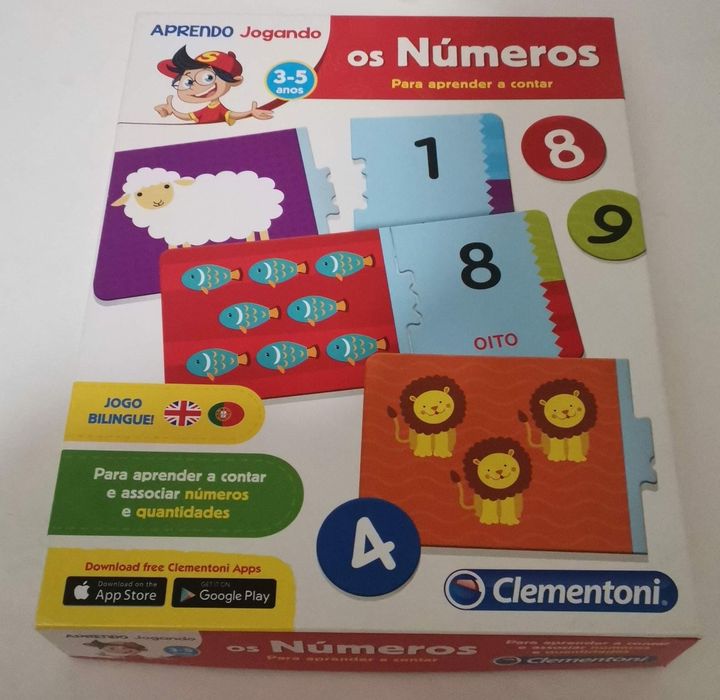 Jogo para aprender a contar.