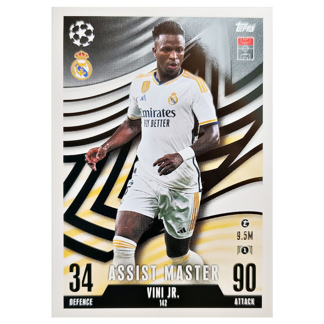 Karta Topps Match Attax Extra 2023-24 Vini Jr. 142 Assist Master