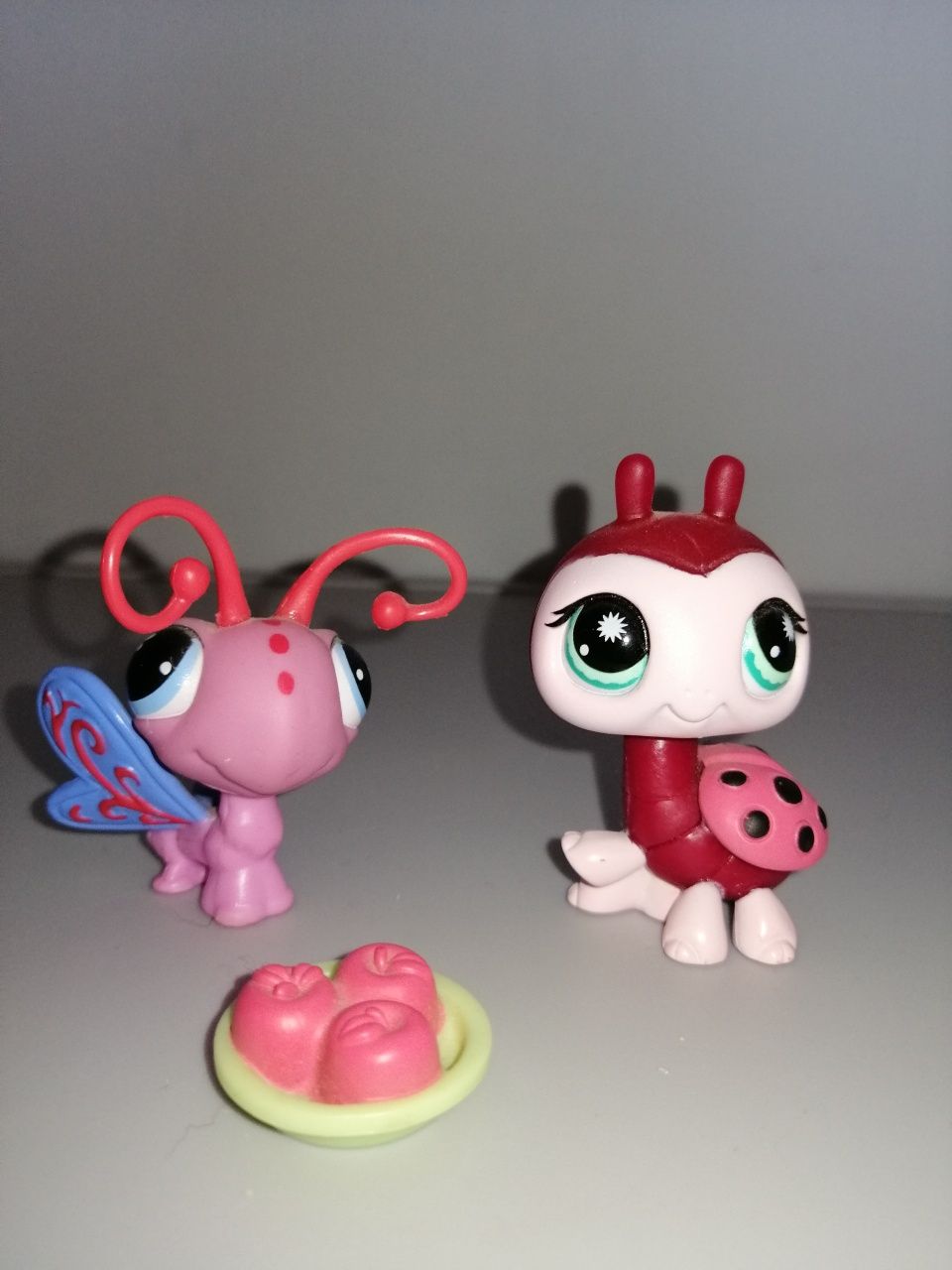 LPS littlest Pet Shop zestaw motyl ważka i biedronka owady