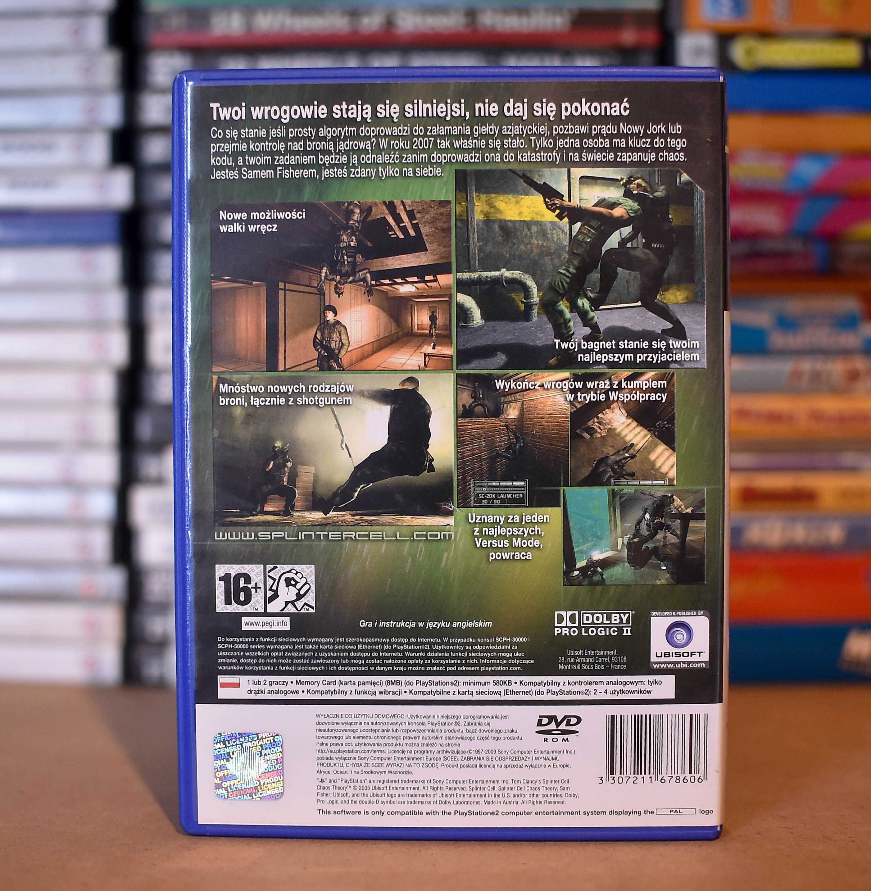 PS2 # Tom Clancy's Splinter Cell Chaos Theory