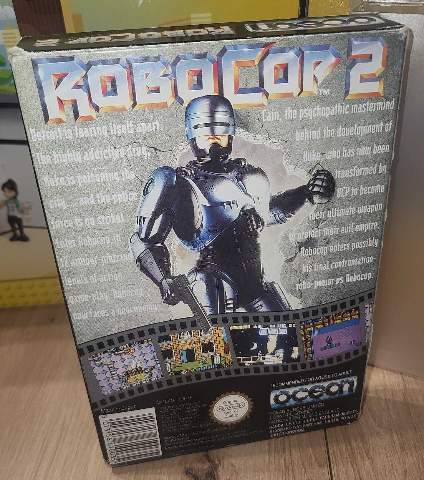 Gra Robocop 2 - NINTENDO NES PAL A - DB- stan +Protektor