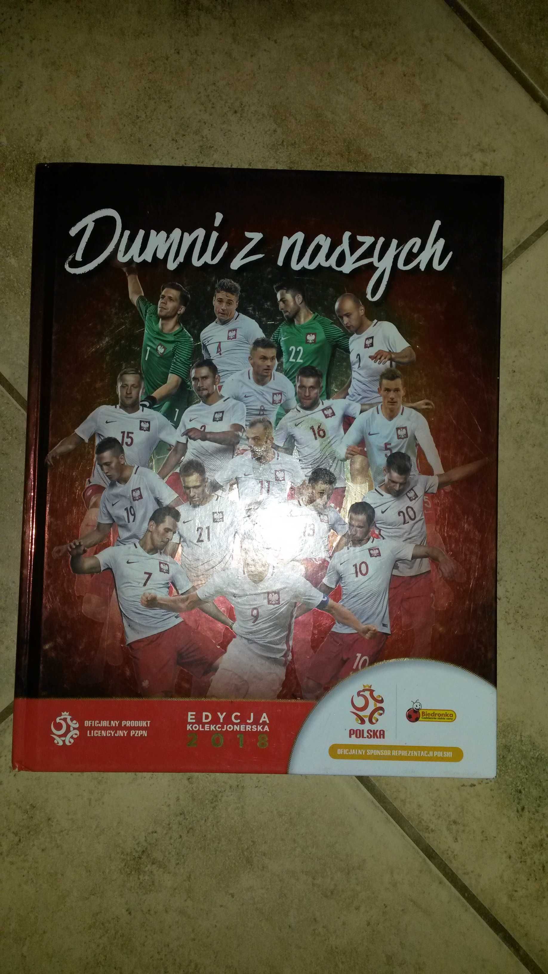 Album kolekcja piłkarski komplet Dumni z naszych reprezentacja 2018