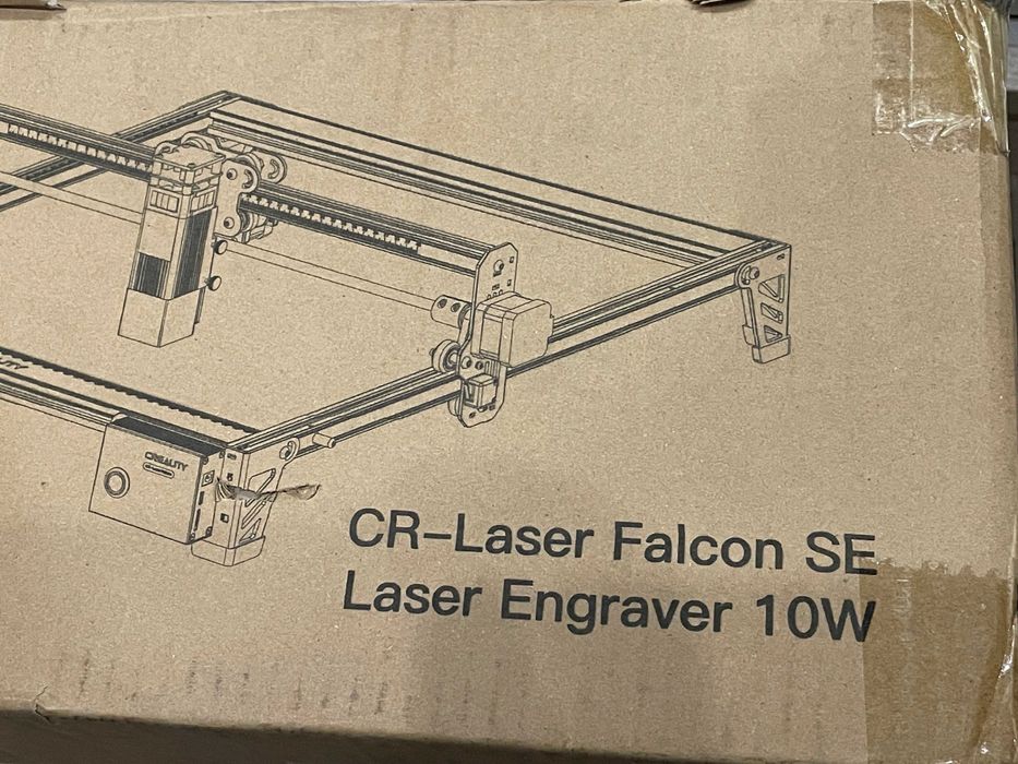 Лазерний гравер Creality Falcon SE 10W (читайте опис уважно)
