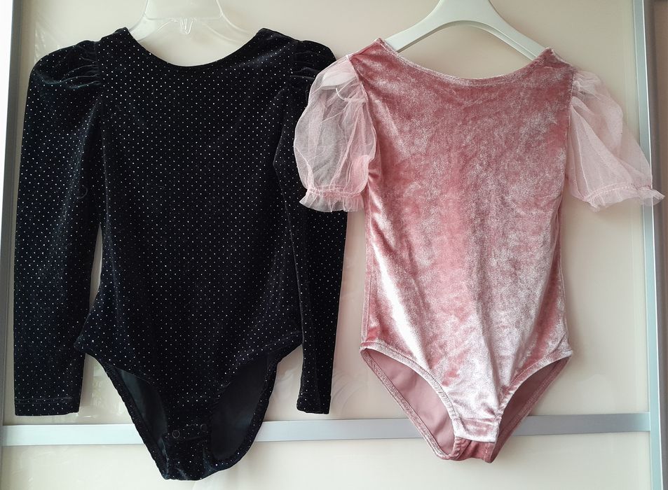 Дитячі велюрові боді Zara Kids size 8 128 cm для гімнастики, фотосесій