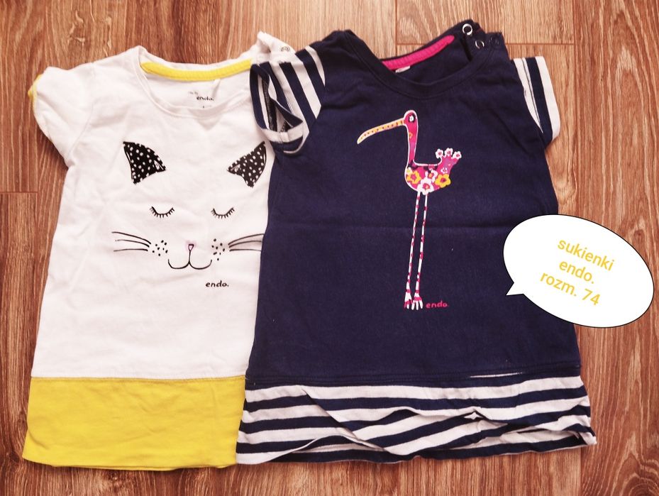Zestaw ubranek wiosenno-letnich rozm. 74