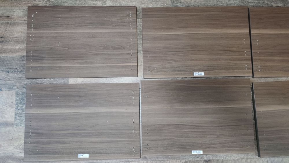 Fronty do szuflad wysokich Ikea Voxtorp orzech 60x40 cm