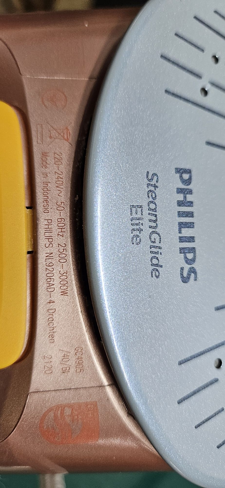 Żelazko Philips GC4905 uszkodzone