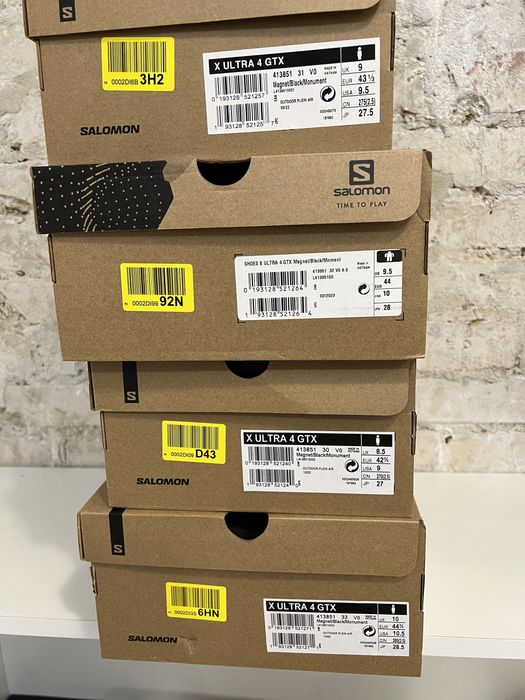 Кроссовки Salomon x ultra 4 goretex оригинал новые