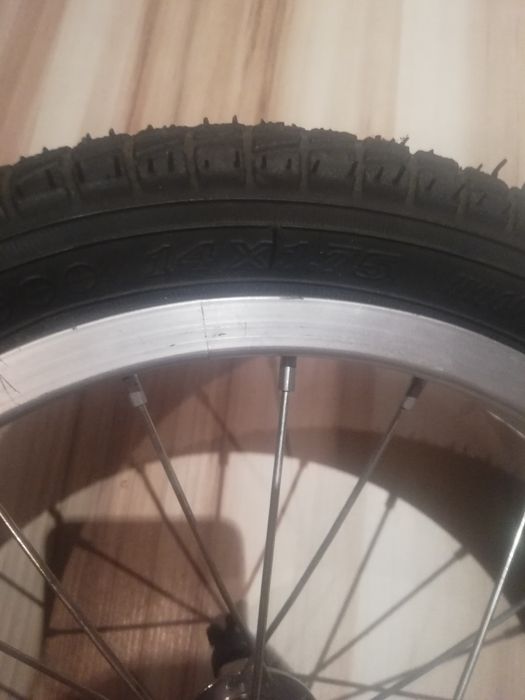 Koło do przyczepki rowerowe Croozer rozm 14*1,75