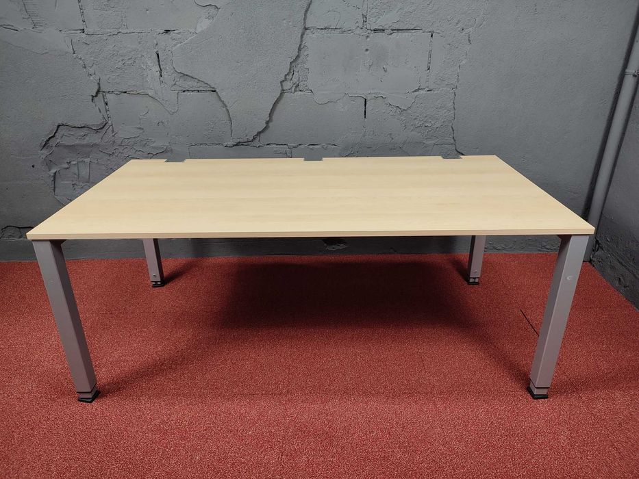 Biurko 160x80cm HOME OFFICE brzoza regulacja wysokości wysoka jakość